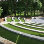 Commercial Project Artificial Grass - Ampitheater